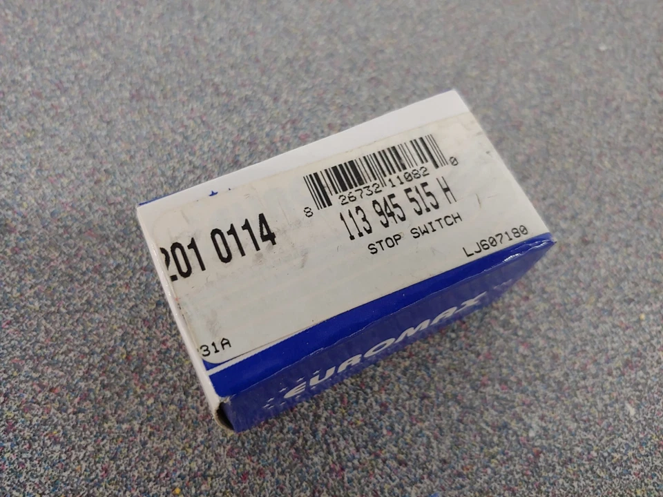 INTERRUPTOR LUZ FRENO 2 POLOS EUROMAX PORSCHE 911 930 NUEVO Foto 2 de 3