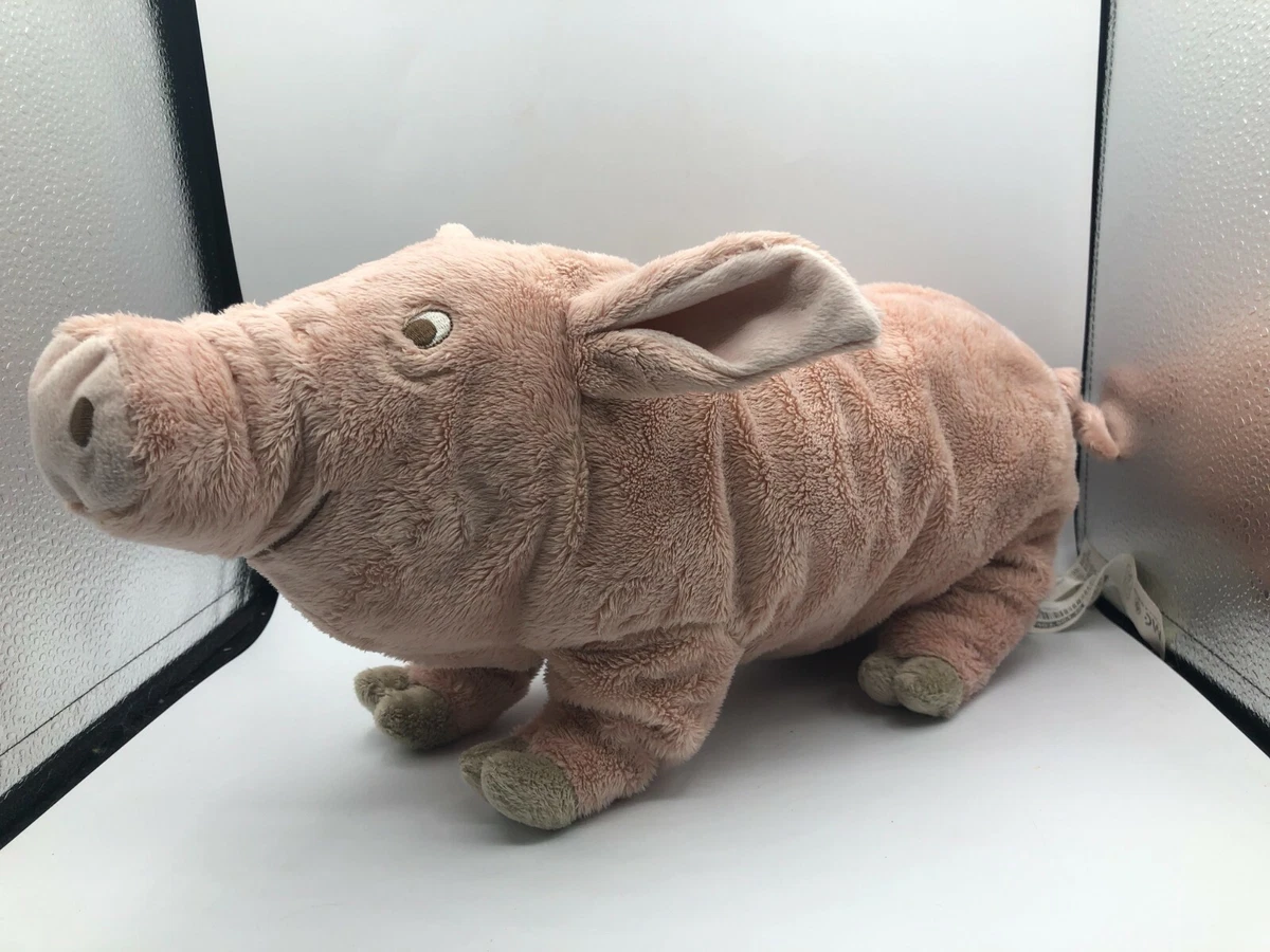 Official IKEA Knorrig Pink Pig Floppy Piglet Plush Soft Stuffed Toy Farm Animal