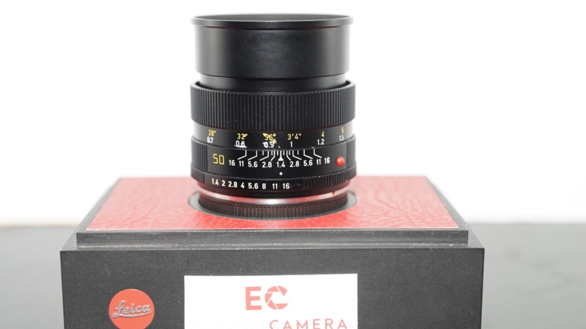 sale！★極上美品！★Leica SUMMILUX-R 50/1.4 3cam GREAT BUY LEICA Summilux-R 50mm f/1.4 MF 3 Cam Lens #2902393