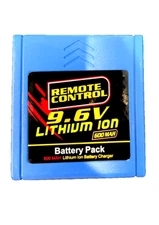 9.6V Lithium-Ion 600MAH  Battery for New Bright RC Remote Control Cars