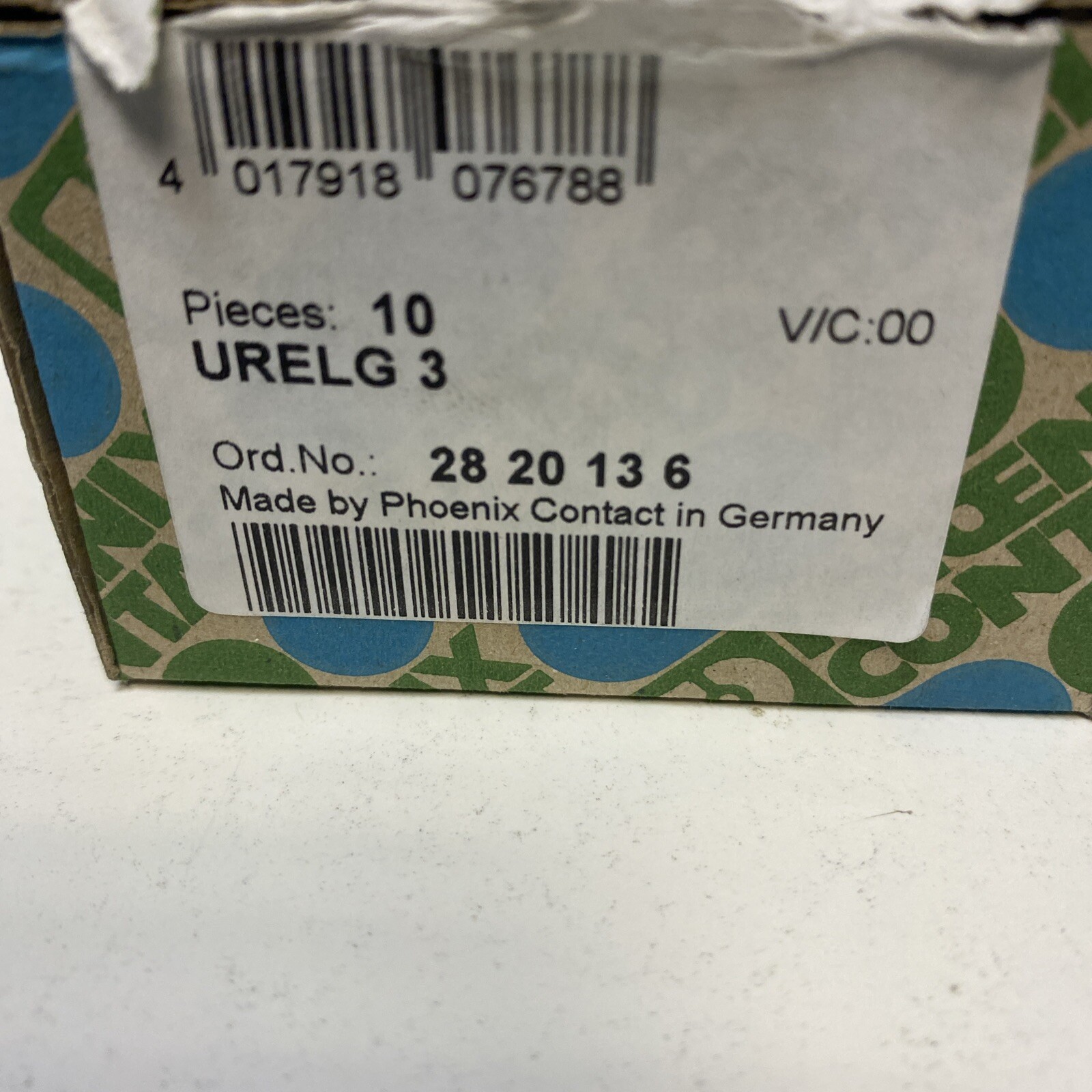 10x Phoenix Contact URELG 3 2820136 Terminal Block