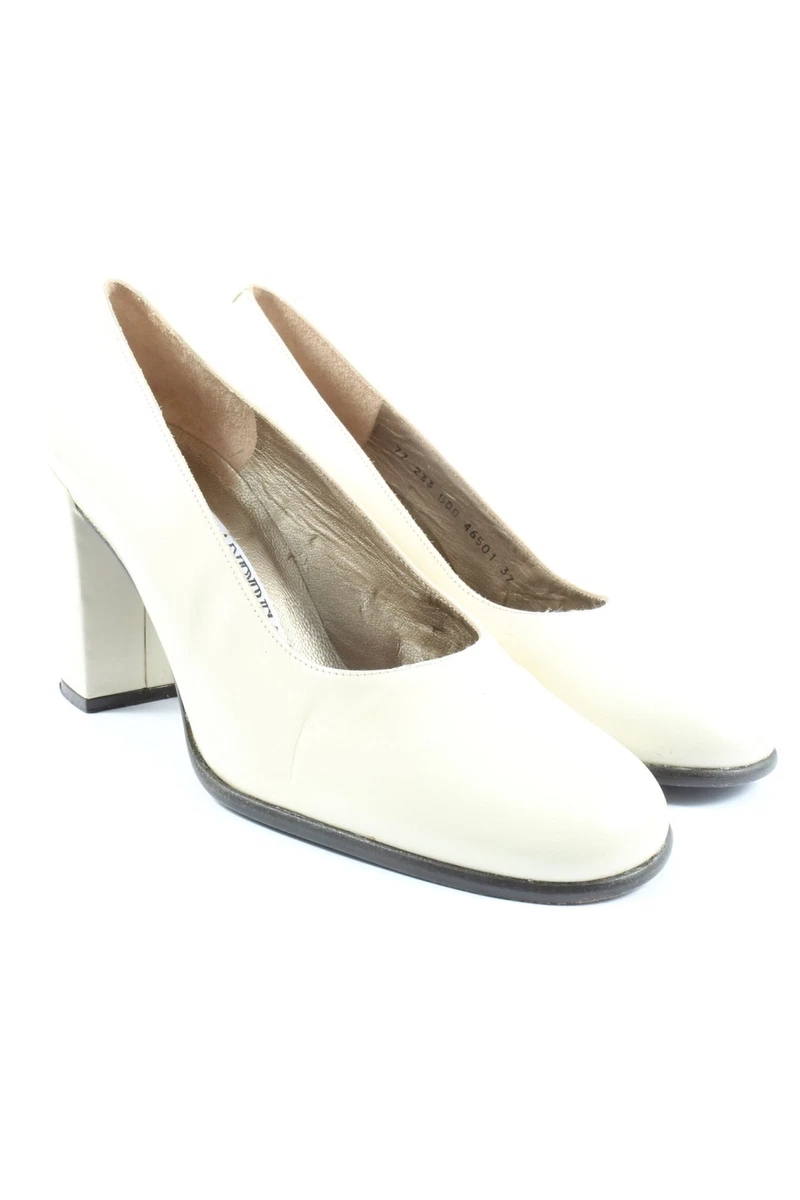 ANDREA PUCCINI Tacones altos Mujeres Talla EU 37 blanco puro look
