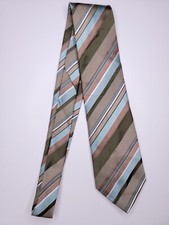 Kenneth Cole Reaction Mens Formal Necktie 59"Lx3.5"W Multicolor Neck Tie