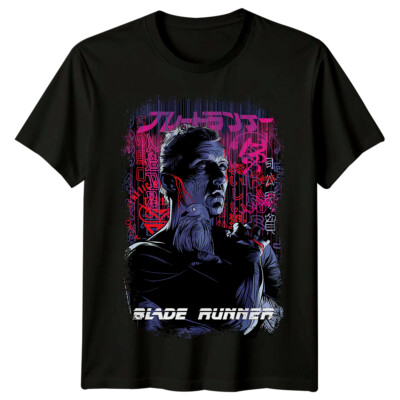 Blade Runner (1983) Movie Poster Inspired T-Shirt Retro 80s Tee Unisex