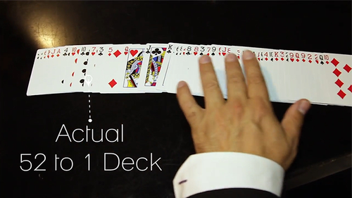 52 to 1 Deck by Wayne Fox and David Penn Magic Mentalism Trick - Picture 2 of 2