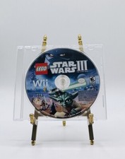 2008 Wii Star Wars III The Clone Wars Nintendo Game Disc Only in Jewel Case