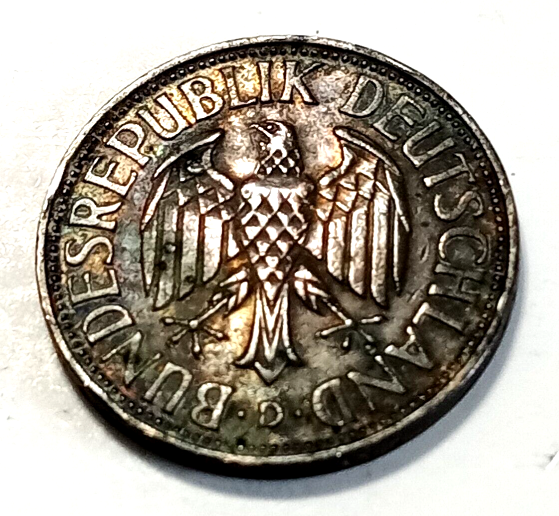 1957-D Germany 1 Deutsche Mark coin | eBay