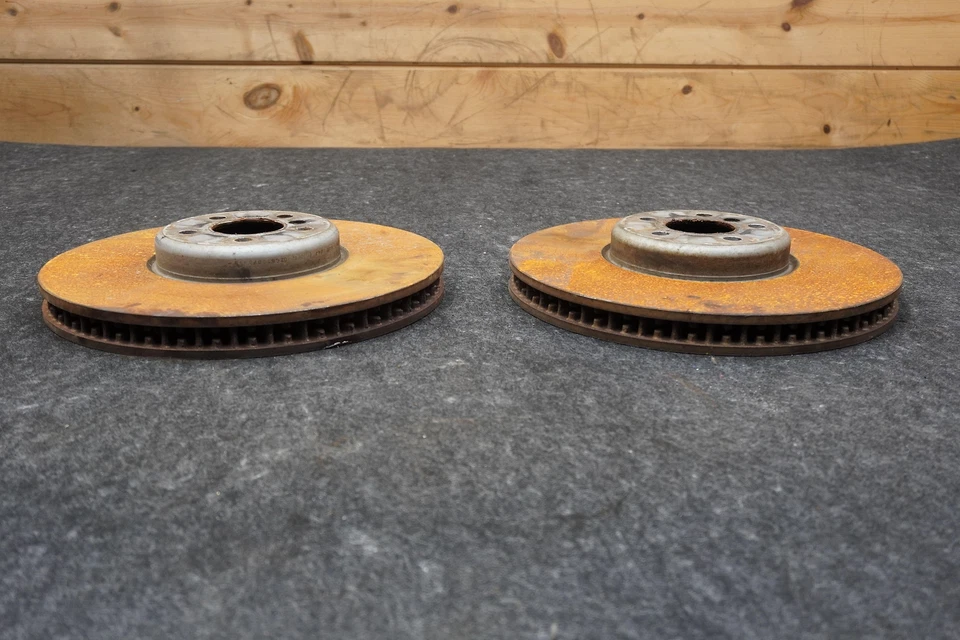 Juego Rotor Freno Disco Trasero Izquierdo Derecho 34216860925 OEM BMW 740i 750 G11 G12 16-20 Foto 3 de 4