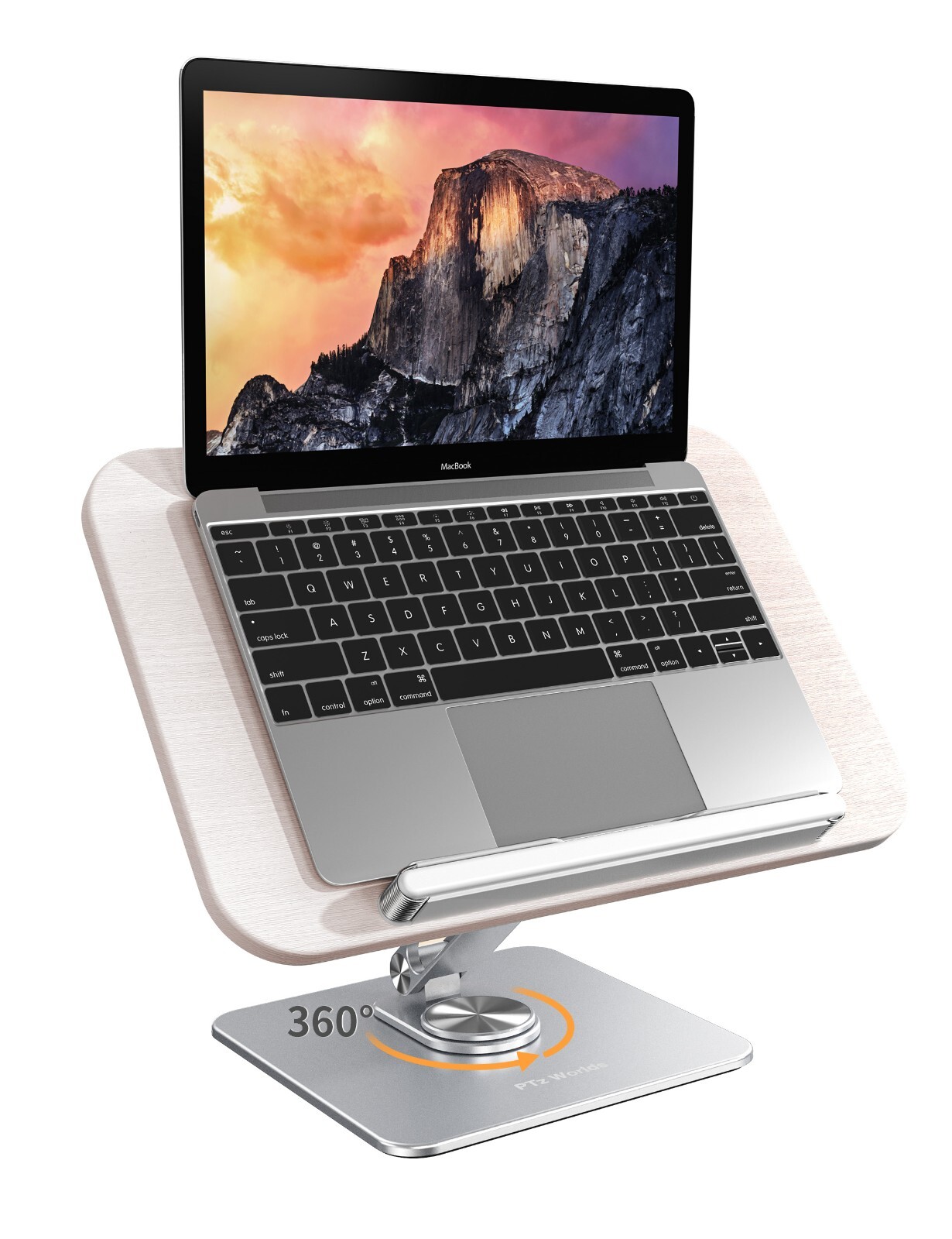 Book Stand for Reading Hands Free , Large Book Holders , 360° Rotatable