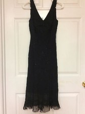 City Triangles Women's Dress Size Junior 3 Black Formal Fully Lined 32