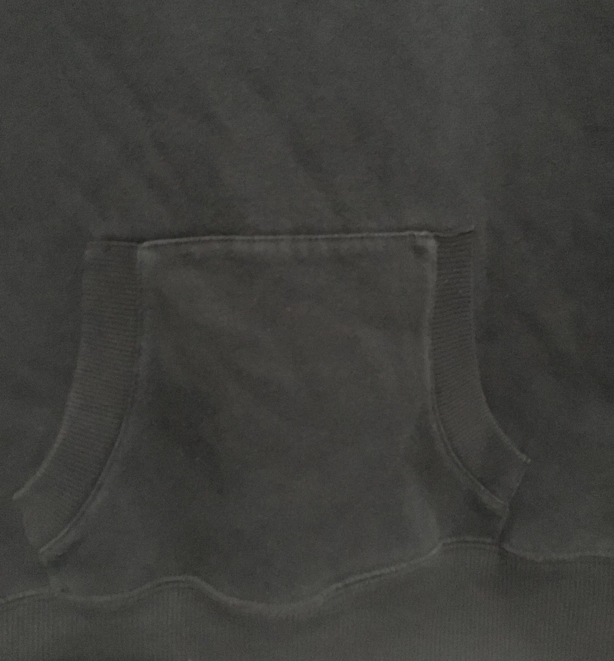 Sudadera Jordan Juvenil Talla 12-13 Negra Plata Logo Bolsillo Aire Foto 3 de 4