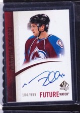 10-11 2010-11 SP AUTHENTIC MARK OLVER AUTO ROOKIE /999 291 COLORADO AVALANCHE