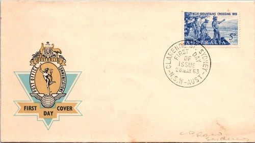 Australia 1963 FDC - Clarence St Sydney NSW - F70146