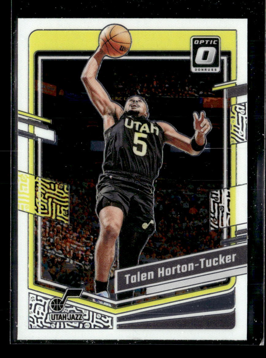 2023-24 Panini Optic Talen Horton-Tucker Utah Jazz #149 4