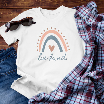 Be Kind Shirt | Be Kind T-Shirt, Be Kind Tee, Inspirational Shirt, Rainbow Tee