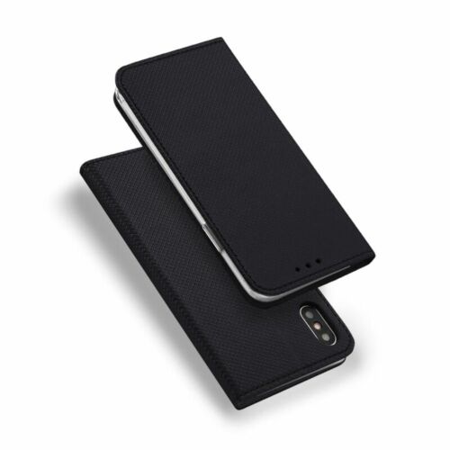Für Xiaomi Mi A2 - SMART MAGNET Hülle Case Handy Etui Tasche Cover SCHWARZ - Zdjęcie 5 z 10