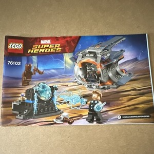 LEGO Marvel Super Heroes Thor's Weapon Quest 76102 Illustrated Manual Booklet