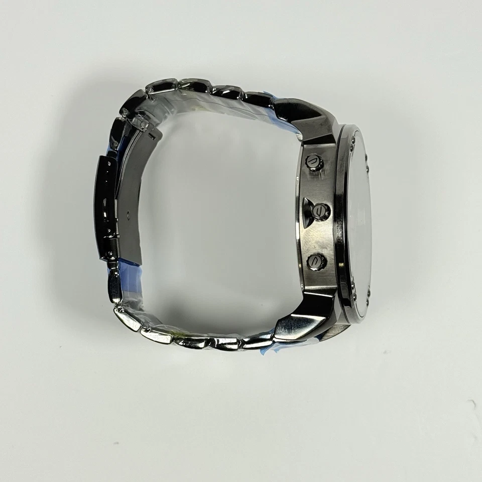 Nuevo Diesel Hombre Mr. Daddy 2.0 Negro Rojo Acero Inoxidable Reloj Hombre DZ7463 Foto 3 de 4