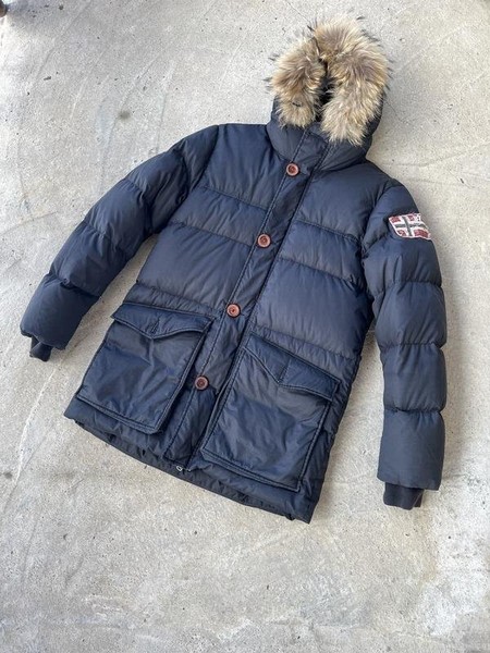 Men Napapijri Jacket Black 38 / M / 46 #B6ST