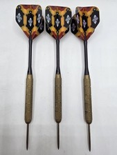 Vintage Brass Dart Set with Flights - 18g
