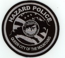KENTUCKY KY HAZARD POLICE SUBDUED SWAT STYLE NICE SHOULDER PATCH SHERIFF