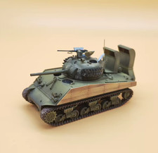 3D Printing Kit 1/72 US M4A2 Sherman Medium Tank Wading Version Model Unpainted
