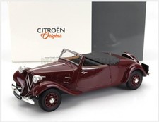 NOREV AMC0191190 CITROEN - FRONT WHEEL DRIVE CABRIOLET OPEN 1939 - BURGUNDY - 1/18