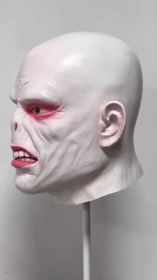 New Harry Potter Masquerade Halloween Latex Lord Voldemort Mask Creepy Party - Image 3 of 4