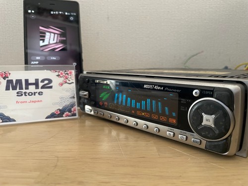 Pioneer Carrozzeria DEH-P9000 1DIN Car Audio CD Player Bluetooth Tested Working
