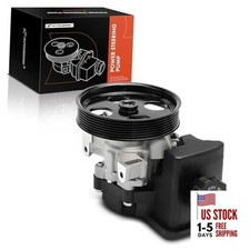 Power Steering Pump, with Reservoir  Pulley, Compatible with Mercedes-Benz