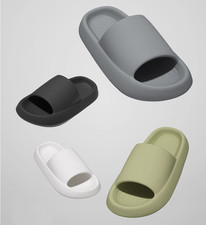 Men Pillow Slippers Non-Slip Bathroom Shower Sandals Soft Thick Sole Indoor Shoe