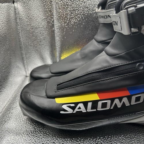 SALOMON Carbon Chassis Nordic Cross Country Men’s Size 8.5 US Black - Picture 9 of 18