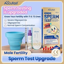 ACCUFAST Sperm Test Kit For Male Fertility Test SP10 Test Sperm Concentration