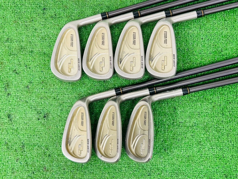 Daiwa G-3 Over-Size Iron Set 5-9+FW+SW RH Metacarbo SL 50G Regular Flex EL4283 - Image 2 of 4