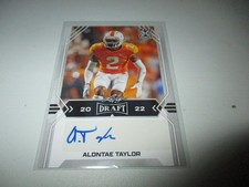 Alontae Taylor 2022 Leaf Draft Auto RC #BA-AT1