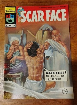 The Crusaders Volume 3 Scar Face, Chick Publications 1974