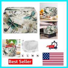 Compact 2 Slice Toaster Cover with Unique Dragonfly Design - Washable & Elegant