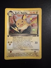Pokémon - Dark Raichu 83/82 Team Rocket Prima Edizione ITA HOLO Fuoriserie