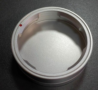 Solid Heavy Protection Metal Rear Lens Cap For LEICA M Lens Silver/Black