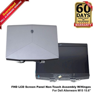 Dell Alienware M15 15.6'' FHD LCD Screen Complete Display Assembly 8MNHD
