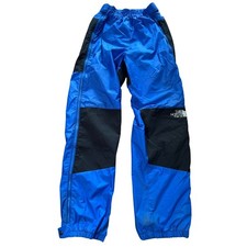 The North Face Vintage Gore-Tex Rain Pants Blue Black Colorblock Womens Small