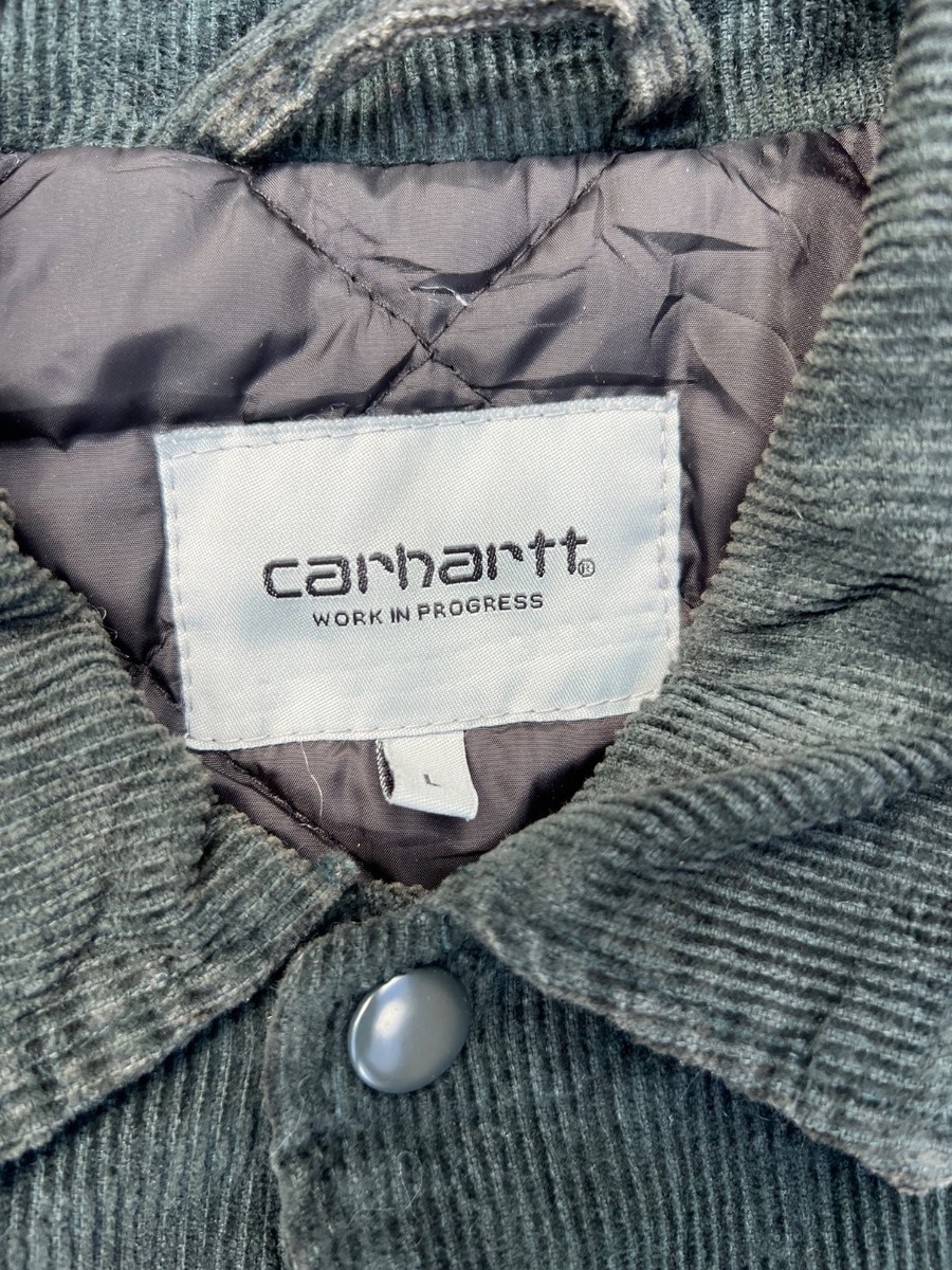 Authentic CARHARTT WIP “Local Global” Corduroy Letterman Jacket