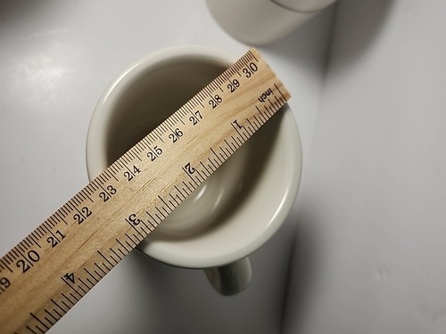 Juego de 5 tazas/tazas de café Homer Laughlin China Co. bandas verdes para restaurante - Imagen 7 de 7