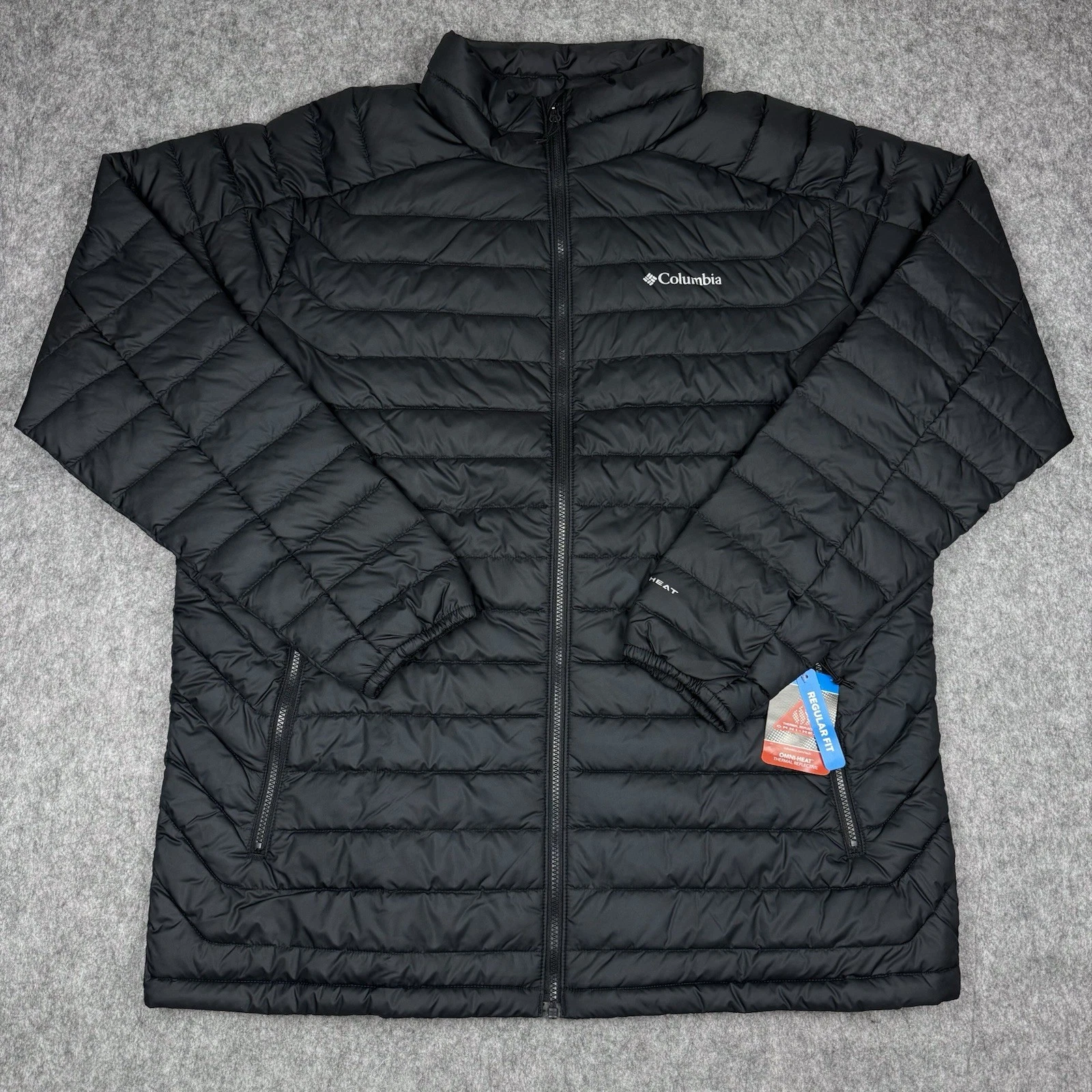 Columbia NWT White Out FS Men 2XT Black Puffer Jacket Omni-Heat Thermal 2XL Tall
Opens in a new wind