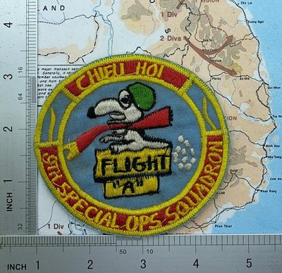 Patch , snoopy dog , hhc , 9th special ops squadron , snoopy patch , t11
