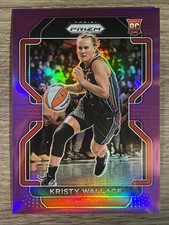 2022 Panini Prizm WNBA Purple #71 Kristy Wallace /99