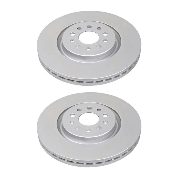 2 Bremsscheiben BelüFtet Ø 345 Mm 32 Mm A.B.S. FüR Maserati Levante-image