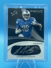 2024 Immaculate, LeGarrette Blount, #IEB-LBT 26/49 Eye Black Auto