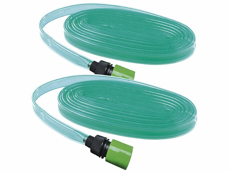 Tuyau d'arrosage perforé 25m double face pour irrigation ciblée