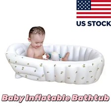 Inflatable Bathtub Baby Portable Bath Foldable Pool Bath Seat Household Children